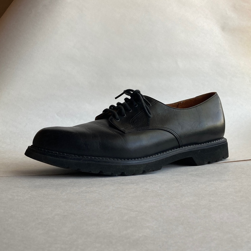 Rockport Black Leather Men's Oxfords